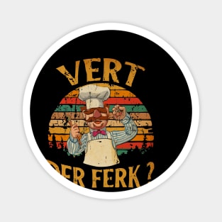 The swedish chef #Vintage @2 ElaCuteOfficeGirl Magnet